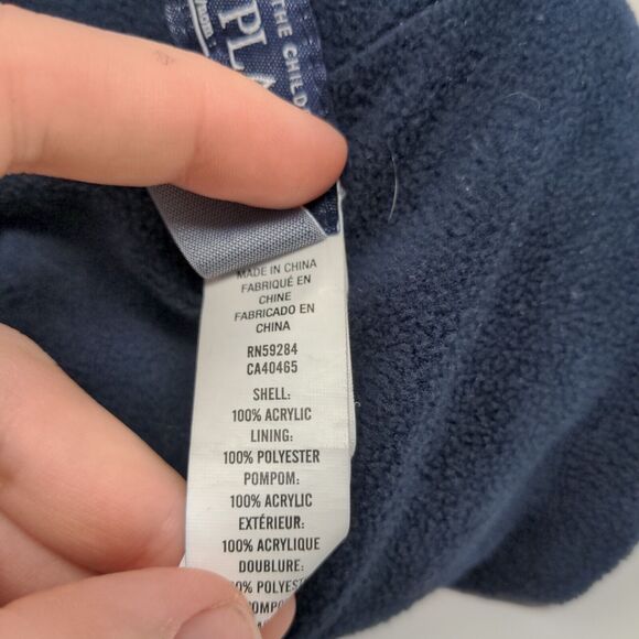 The Children's Place Baby Beanie Hat Knit Blue S 12-24 Months Fair Isle #Boss - Picture 13 of 13